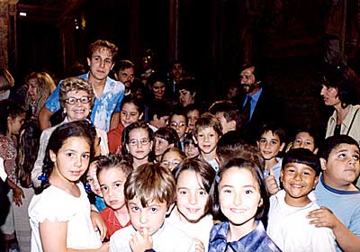 La cerimonia di premiazione del 2003 al Quirinale